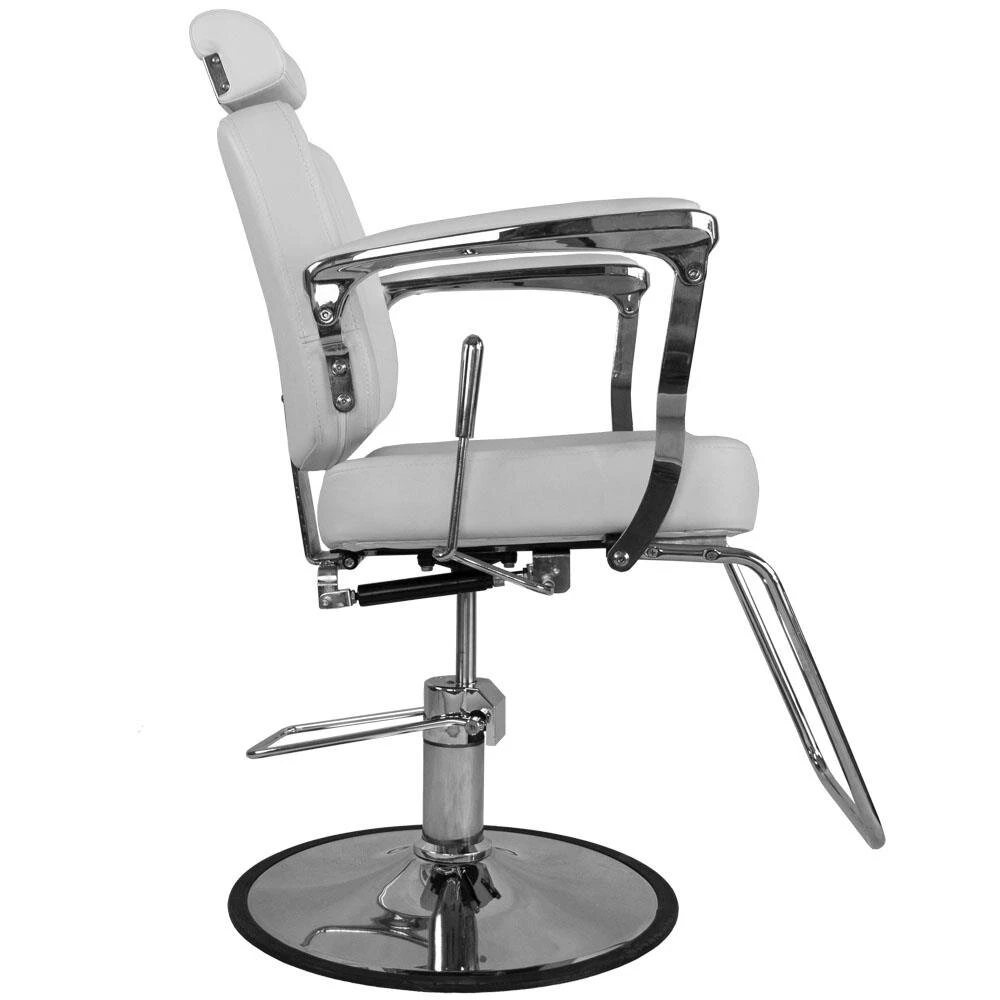 Beauty System Kirpyklos kėdė BeautySystem Bjorn BH-3318, šviesiai pilka