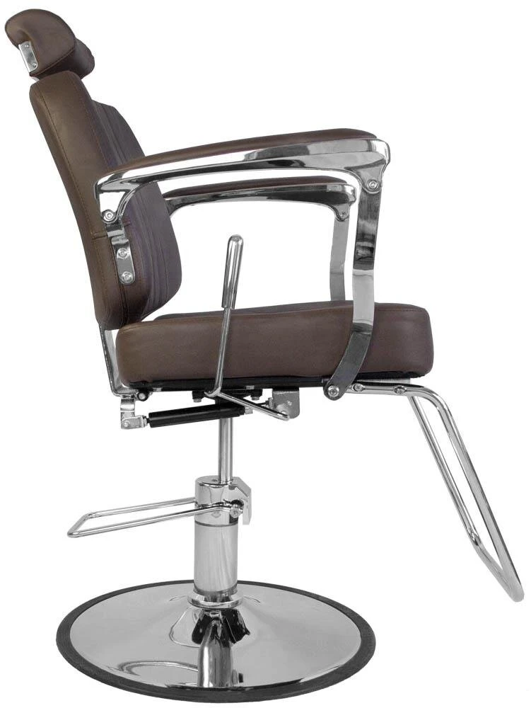 Beauty System Kirpyklos kėdė BeautySystem Bjorn BH-3318, matinė ruda