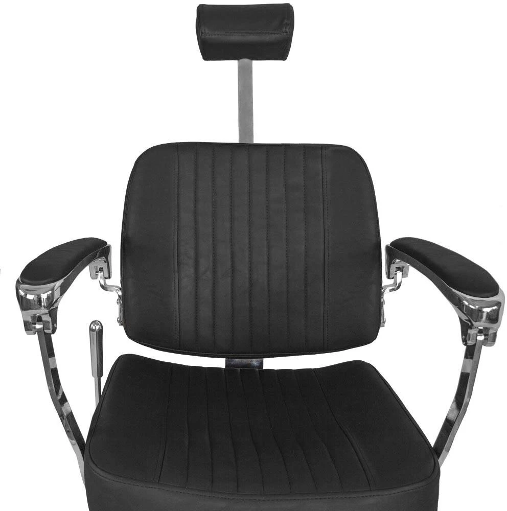 Beauty System Kirpyklos kėdė BeautySystem Bjorn BH-3318, matinė juoda