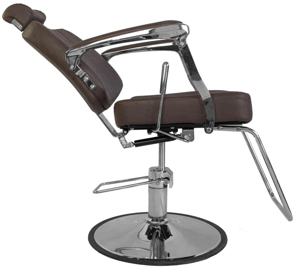 Beauty System Kirpyklos kėdė BeautySystem Bjorn BH-3318, matinė ruda