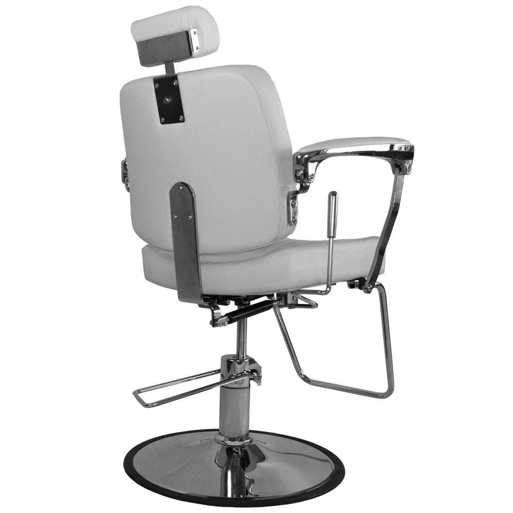 Beauty System Kirpyklos kėdė BeautySystem Bjorn BH-3318, šviesiai pilka