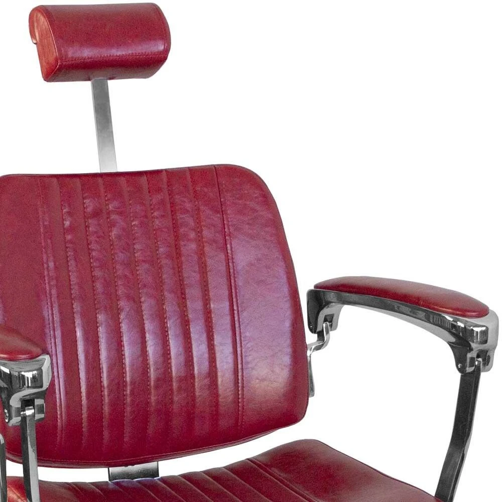 Beauty System Kirpyklos kėdė BeautySystem Bjorn BH-3318, raudona