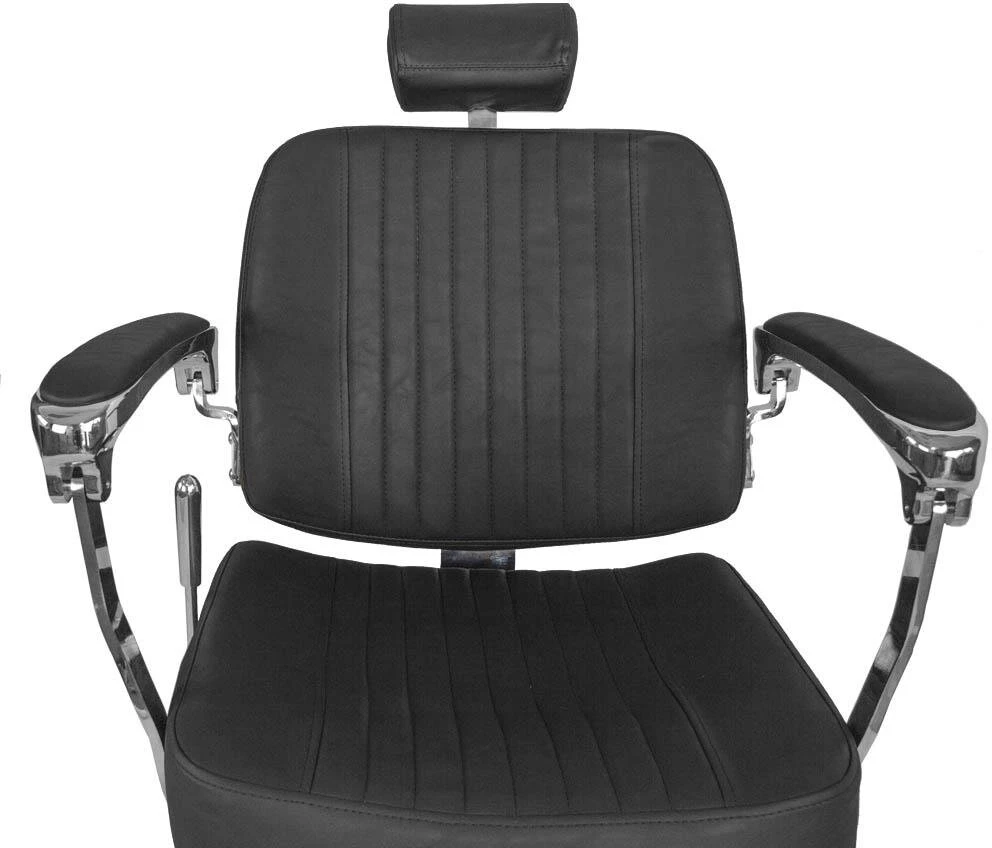 Beauty System Kirpyklos kėdė BeautySystem Bjorn BH-3318, matinė juoda