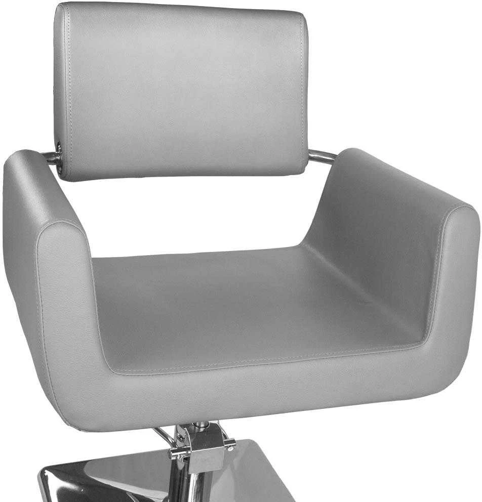 Beauty System Kirpyklos kėdė PROFESSIONAL HAIRDRESSING CHAIR VITO LIGHT GRAY