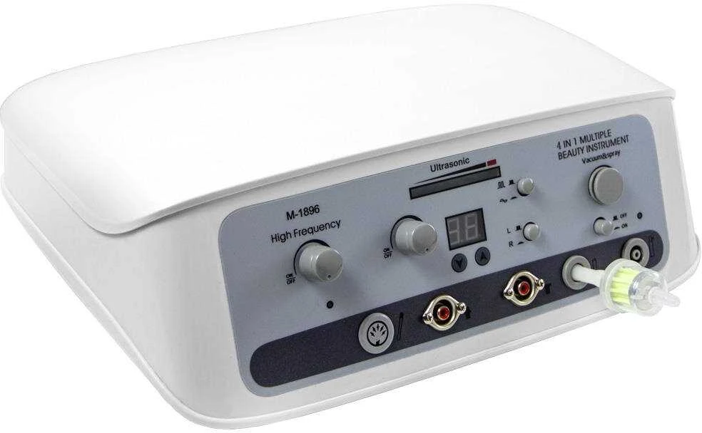 Beauty System Multifunkcinis kosmetologinis aparatas BR-1896 4in1 – Darsonval + Sono + Vacuum + Purškiklis