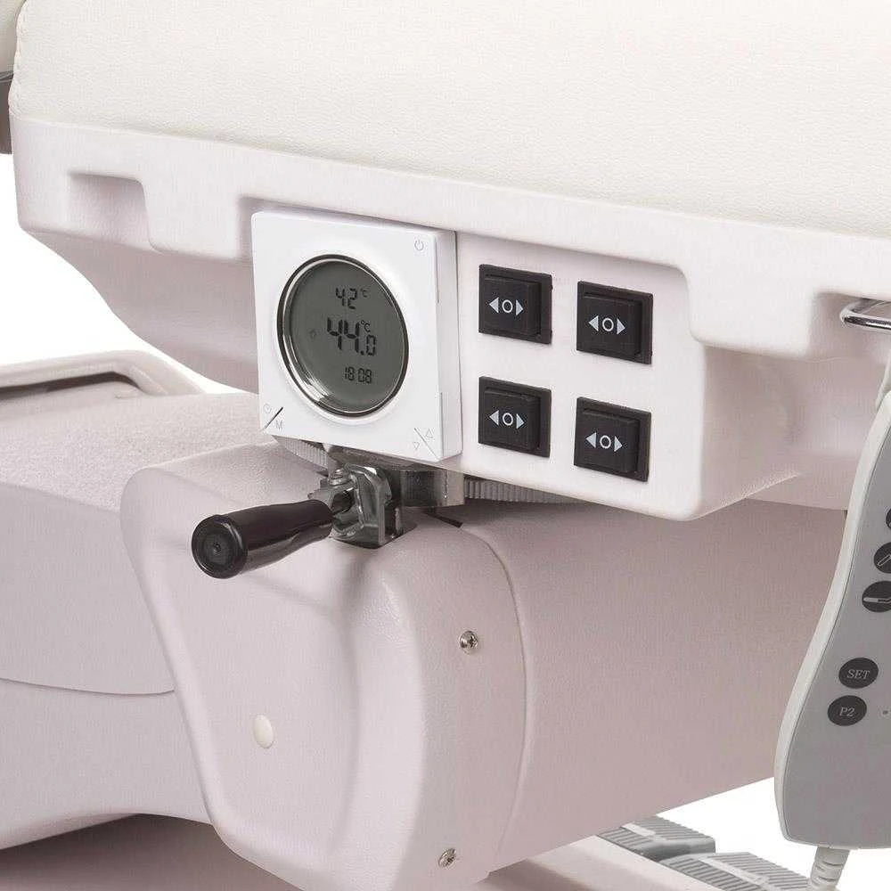 Beauty System Kosmetologinis krėslas BR-6686 Electric 4 Motor Heating Baltas
