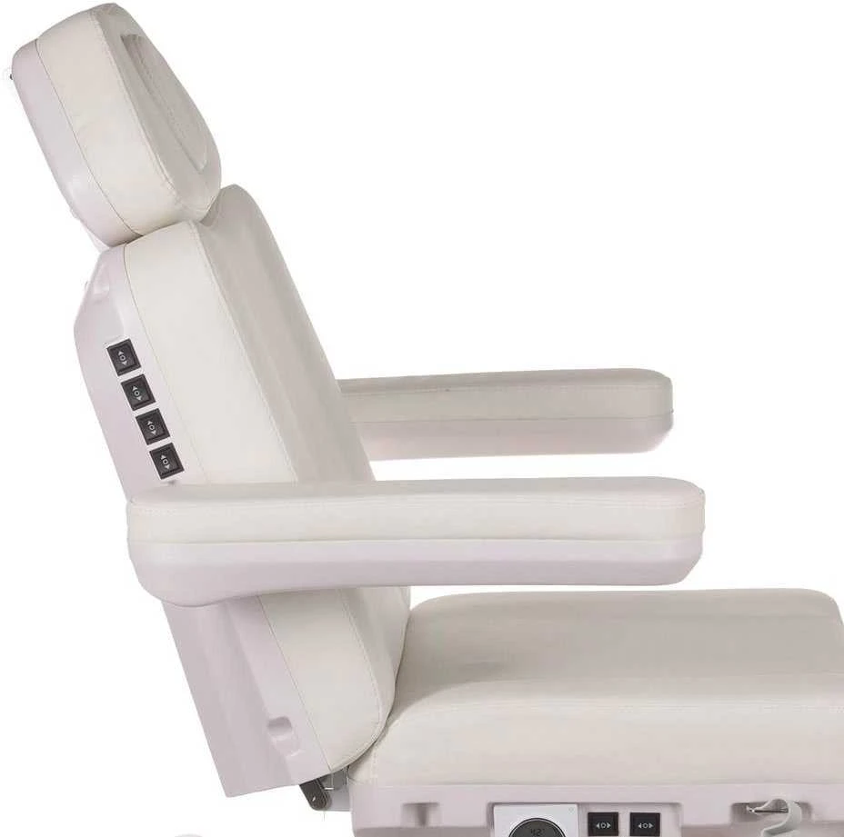 Beauty System Kosmetologinis krėslas BR-6686 Electric 4 Motor Heating Baltas