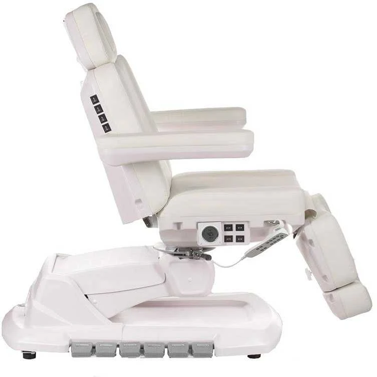 Beauty System Kosmetologinis krėslas BR-6686 Electric 4 Motor Heating Baltas
