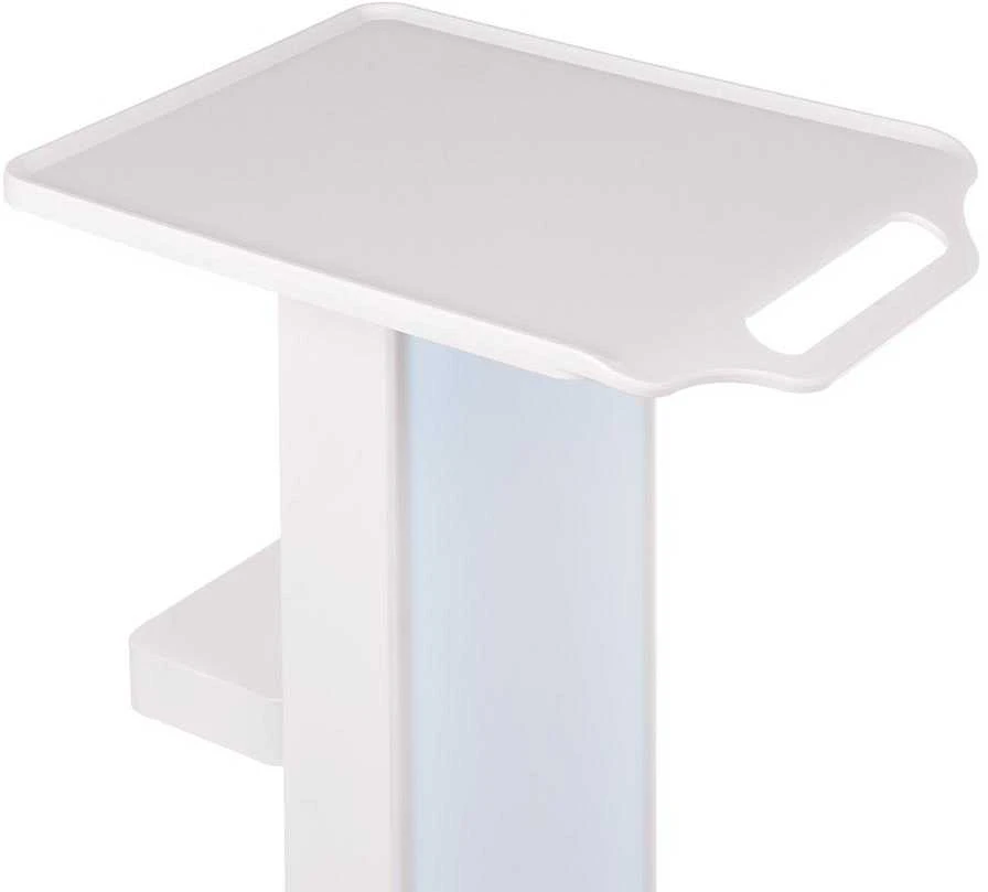 Beauty System Kosmetologinis vežimėlis - staliukas įrangai BR-2211A Baltas