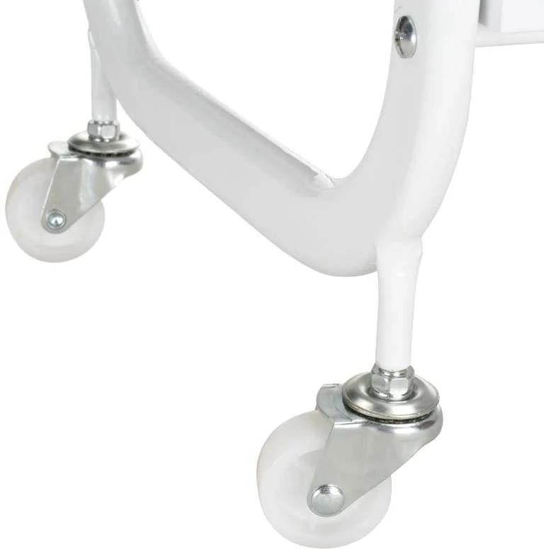 Beauty System Kosmetologinis vežimėlis PRO 027 Baltas