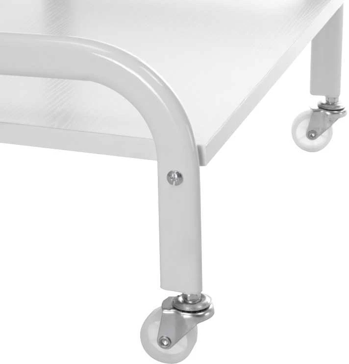 Beauty System Kosmetologinis vežimėlis PRO 026 Baltas