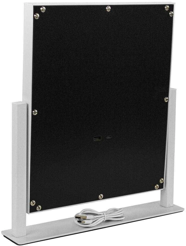 Beauty System Makiažo veidrodis su LED apšvietimu HOLLYWOOD 29x36cm