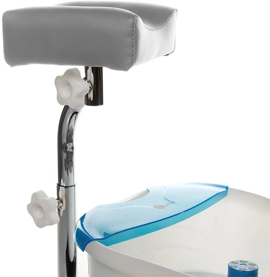 Beauty System Pedikiūro kėdė su pėdų masažuokliu BR-2301, šviesiai pilka