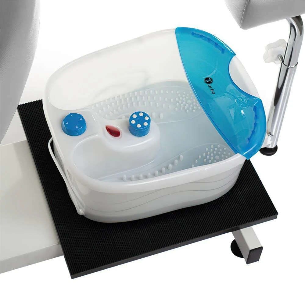 Beauty System Pedikiūro kėdė su pėdų masažuokliu BR-2301, šviesiai pilka