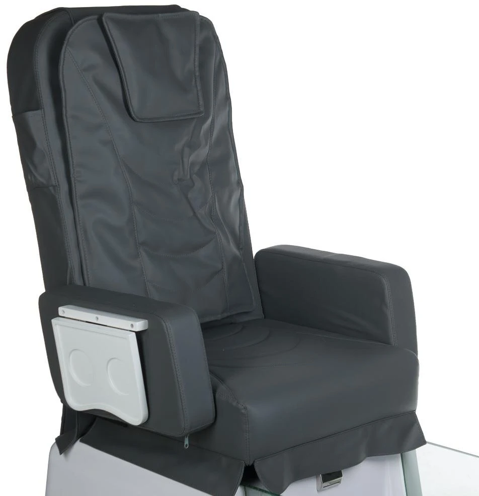 Beauty System Pedikiūro krėslas su masažu ir vonele BeautySystem BR-2310, pilka