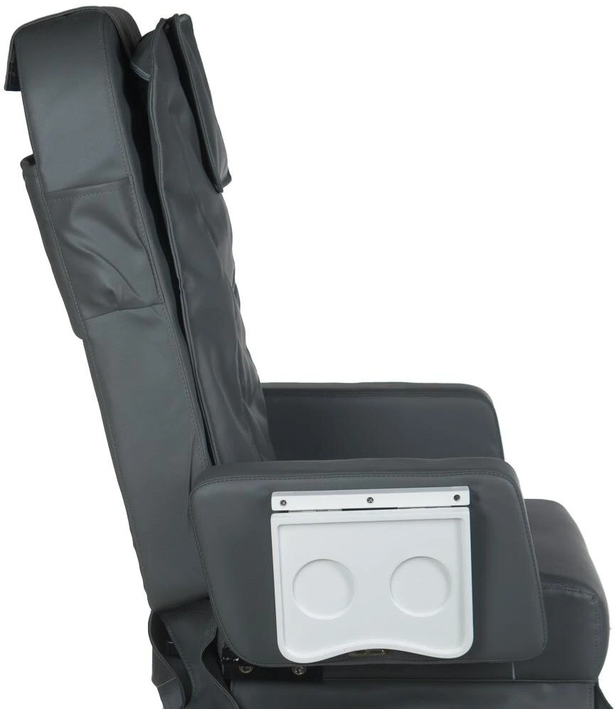Beauty System Pedikiūro krėslas su masažu ir vonele BeautySystem BR-2310, pilka