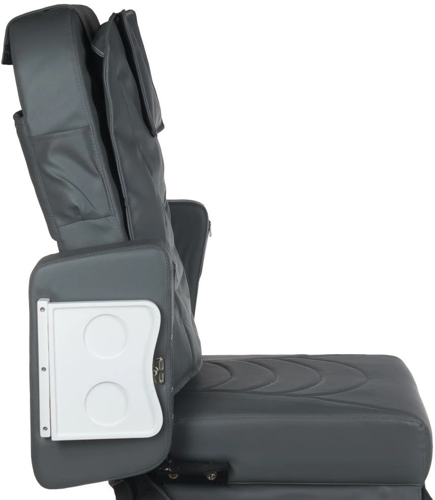 Beauty System Pedikiūro krėslas su masažu ir vonele BeautySystem BR-2310, pilka