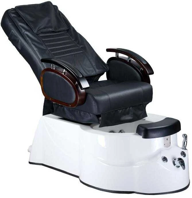 Beauty System Pedikiūro krėslas su pėdų vonele BR-3820D Juodas