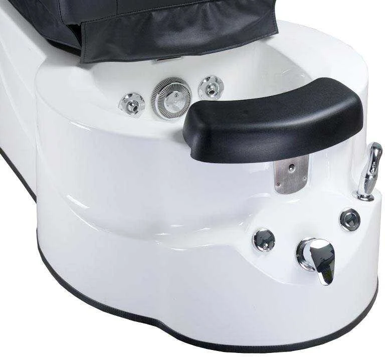 Beauty System Pedikiūro krėslas su pėdų vonele BR-3820D Juodas