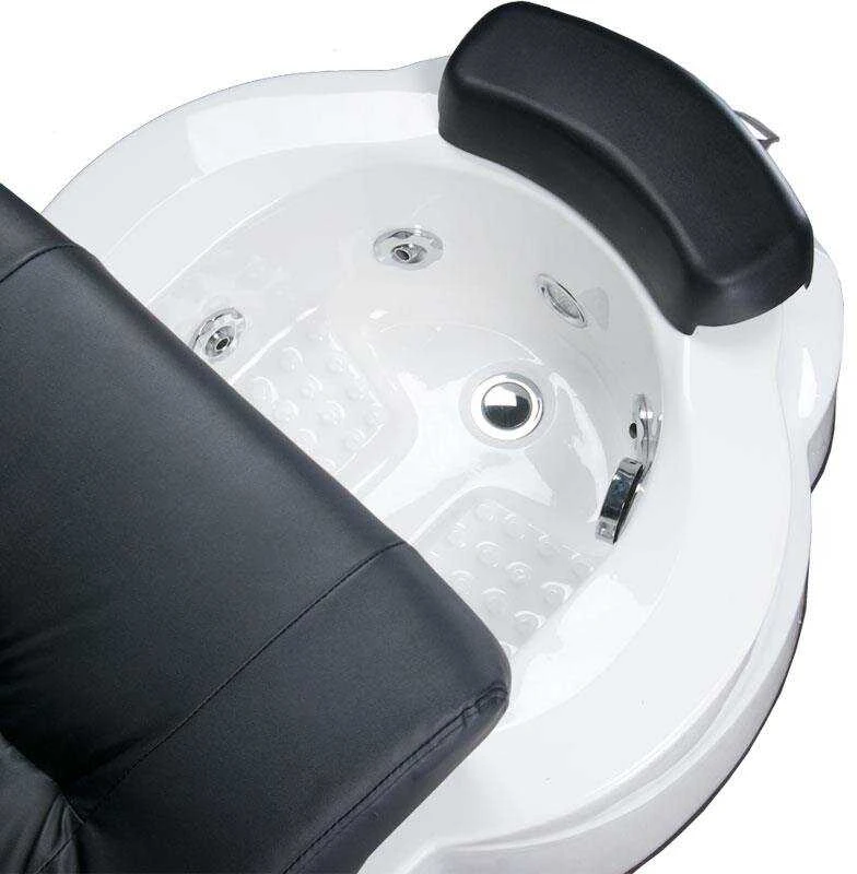 Beauty System Pedikiūro krėslas su pėdų vonele BR-3820D Juodas