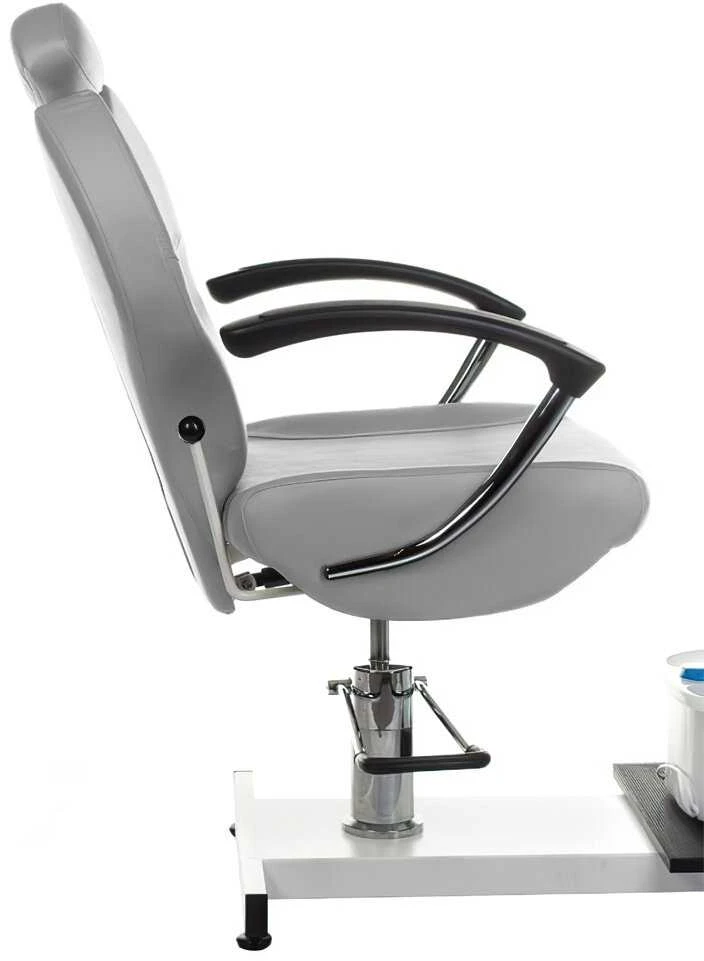 Beauty System Pedikiūro krėslas su pėdų vonele PEDICURE CHAIR COMFORT HYDRAULIC Baltas