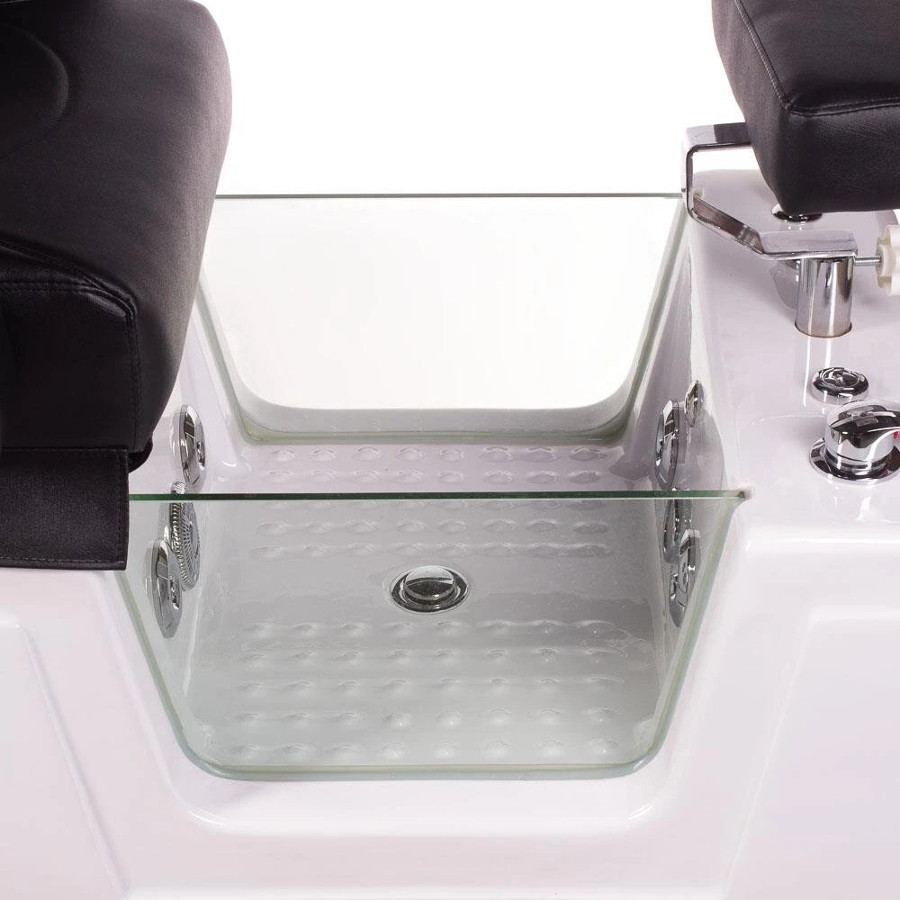 Beauty System Pedikiūro SPA kėdė su masažu BeautySystem BR-2310, juoda