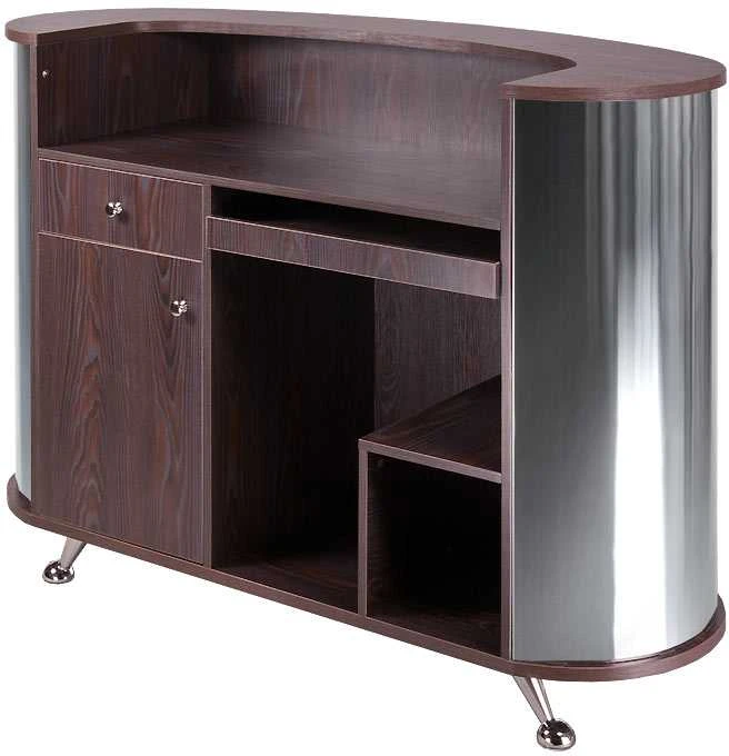 Beauty System Registratūros stalas Beauty Arc Chrome