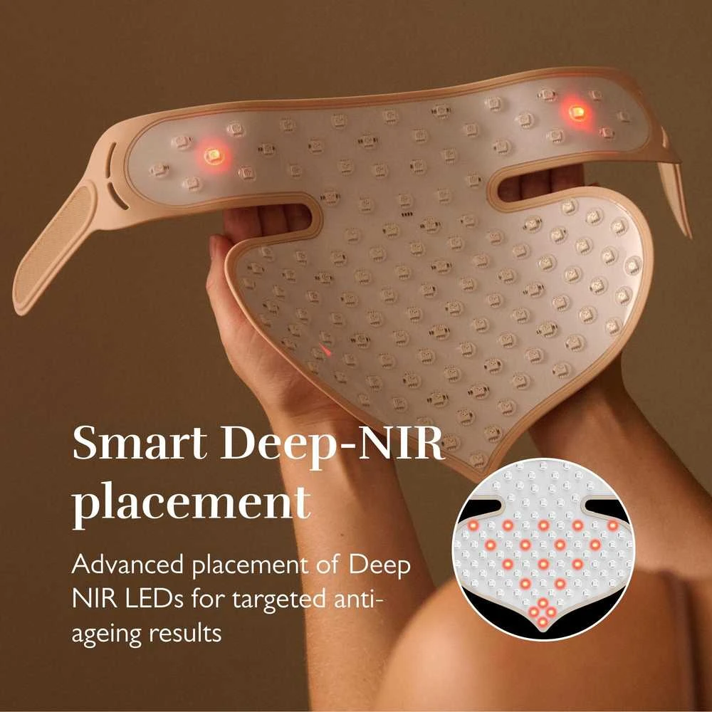 Belaidė krūtinės ir kaklo odą atjauninanti kaukė Silk'n LED Chest Mask Pro