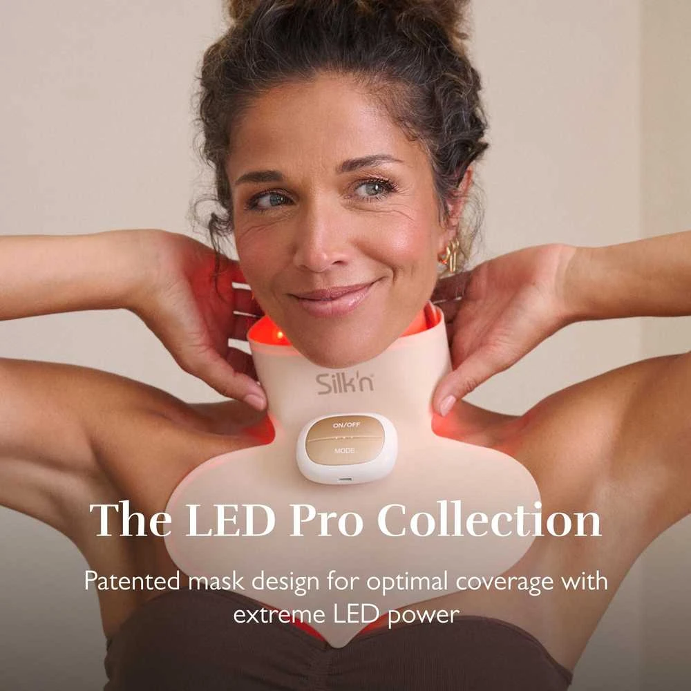 Belaidė krūtinės ir kaklo odą atjauninanti kaukė Silk'n LED Chest Mask Pro