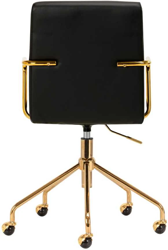 Activeshop Biuro kėdė su ratukais QS-OF211G Gold Juodas