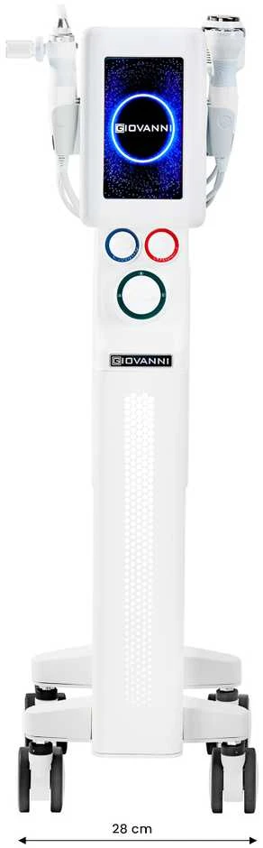 Activeshop Daugiafunkcinis kosmetologinis aparatas Giovanni 6-in-1 su valymo, mikrosrovės, ultragarso, šveitimo ir purškimo funkcijomis