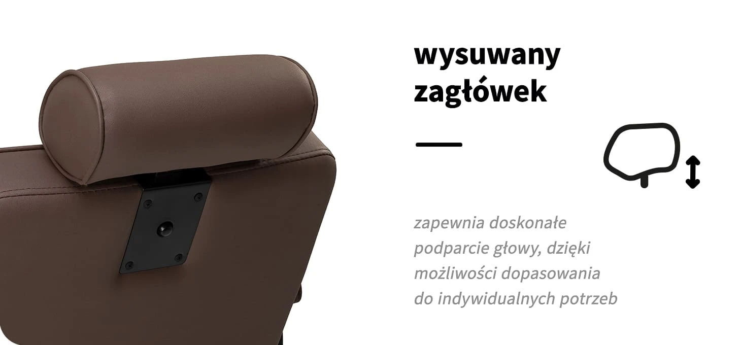 Activeshop Kirpyklos kėdė Barber Chair Gabbiano Continental Brown aprašymas - Prekės nuotrauka