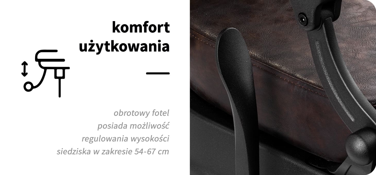 Activeshop Kirpyklos kėdė Barber Chair President Brown Juodas aprašymas - Prekės nuotrauka