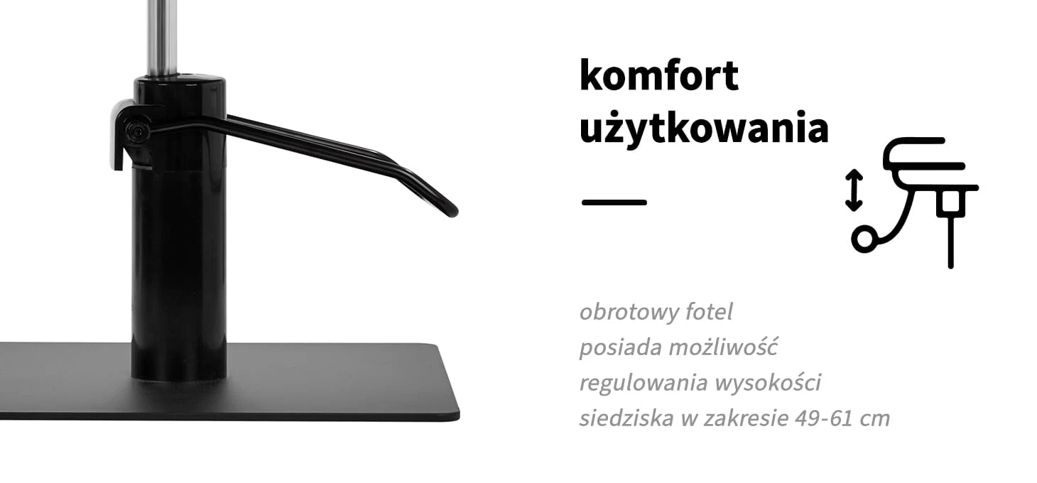Activeshop Kirpyklos kėdė Gabbiano Porto Juodas Chocolate aprašymas - Prekės nuotrauka