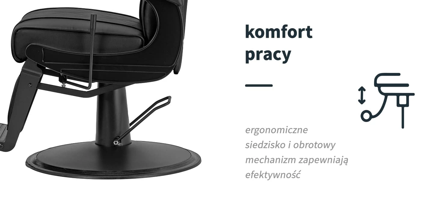 Kirpyklos kėdė Professional Barber Chair BM88066B Brown aprašymas - Prekės nuotrauka