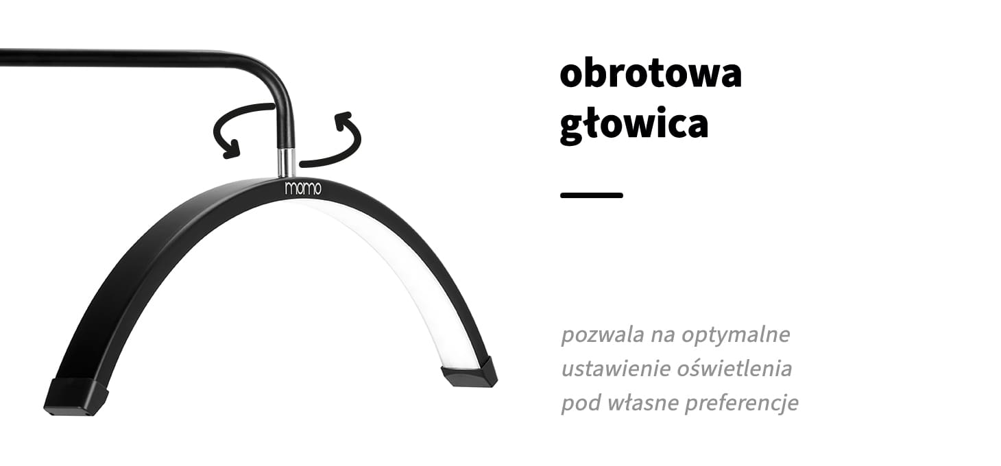 Activeshop Kosmetologinė LED lempa Glow MX6 36W Juodas aprašymas - Prekės nuotrauka