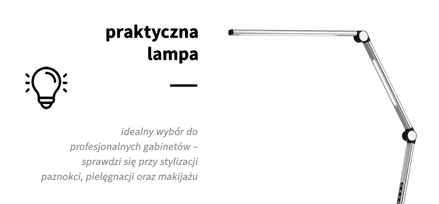 Activeshop Kosmetologinė LED lempa Yoga Sidabrinis 22W aprašymas - Prekės nuotrauka