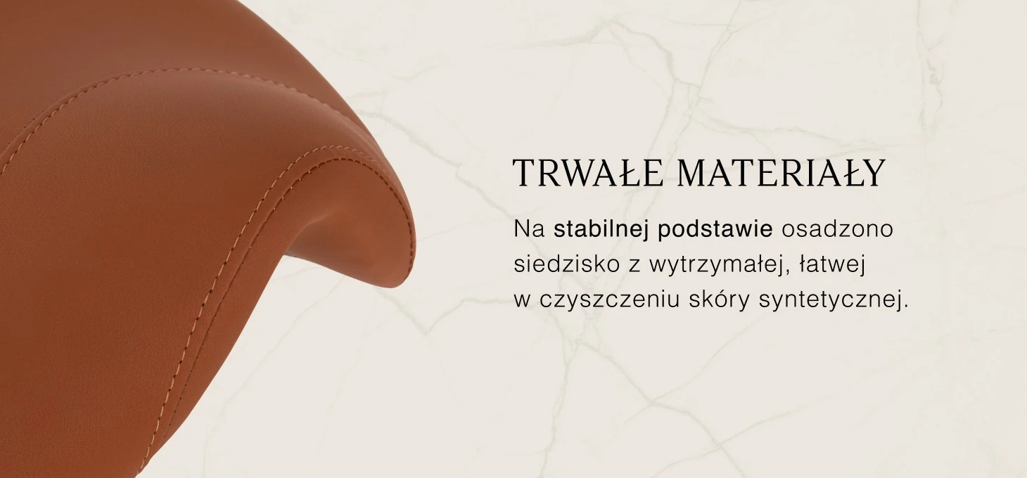 Activeshop Kosmetologinė meistro kėdutė Gabbiano D032 Brown aprašymas - Prekės nuotrauka