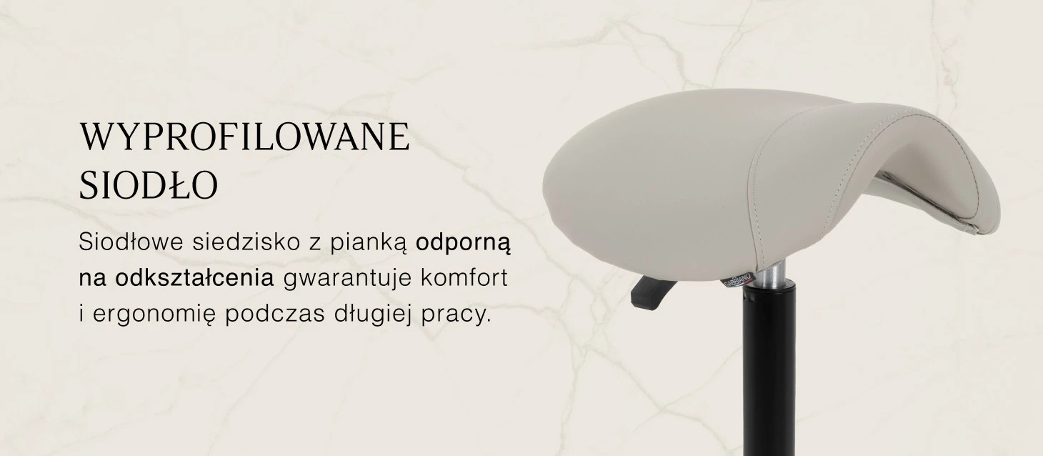 Activeshop Kosmetologinė meistro kėdutė Gabbiano D032 Pilkas aprašymas - Prekės nuotrauka