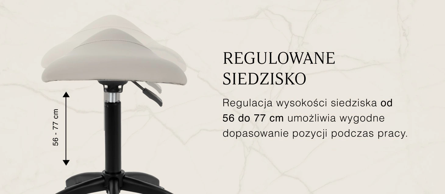 Activeshop Kosmetologinė meistro kėdutė Gabbiano D032 Pilkas aprašymas - Prekės nuotrauka