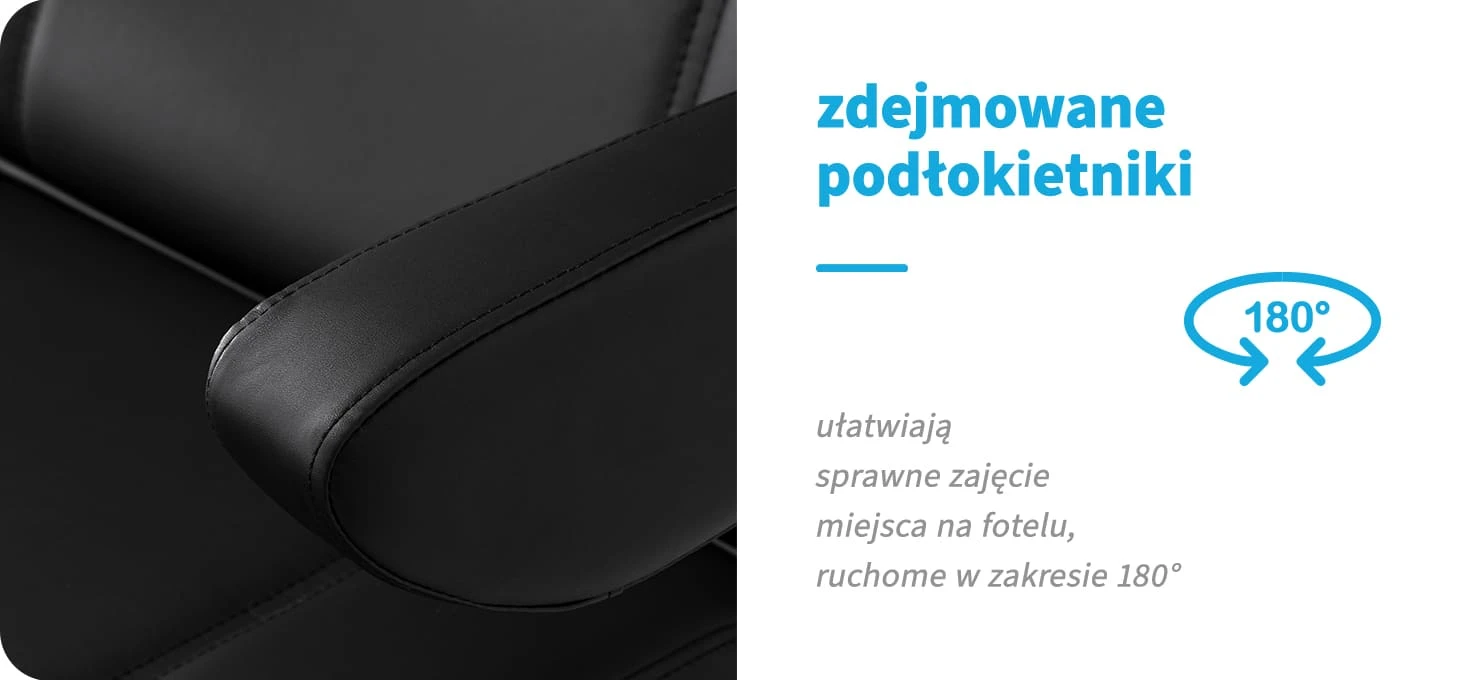 Activeshop Kosmetologinis krėslas Azzurro Lux Electric 3 Motors Juodas aprašymas - Prekės nuotrauka