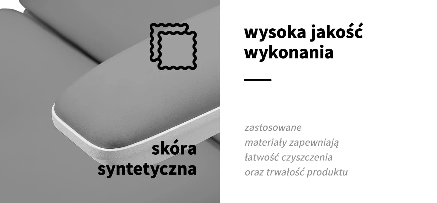 Activeshop Kosmetologinis krėslas Sillon Eclipse Electric 3 Motor Pilkas aprašymas - Prekės nuotrauka