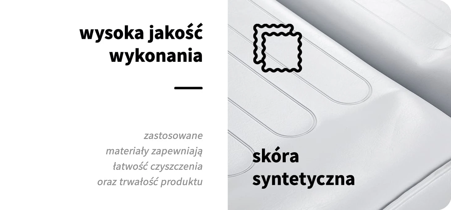 Activeshop Kosmetologinis krėslas Sillon V2 210 Hydraullic Baltas aprašymas - Prekės nuotrauka