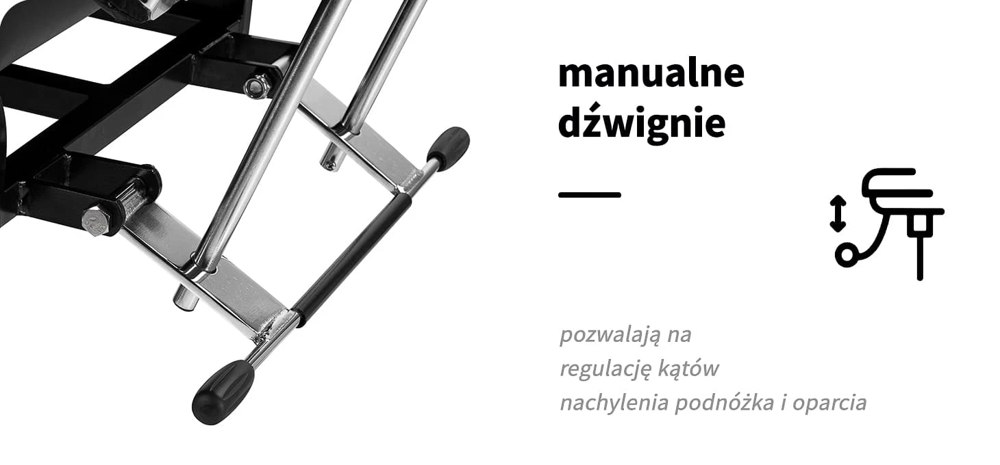 Activeshop Kosmetologinis krėslas Sillon V2 210 Hydraullic Juodas aprašymas - Prekės nuotrauka