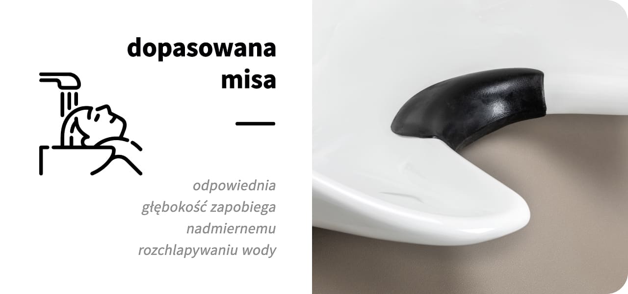 Activeshop Plautuvė kirpykloms su elektriniu pakoju Gabbiano Sylvia rusvai gelsvas aprašymas - Prekės nuotrauka