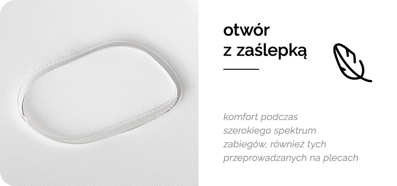 Activeshop Sulankstomas masažo stalas Balance 2 Wood Baltas aprašymas - Prekės nuotrauka