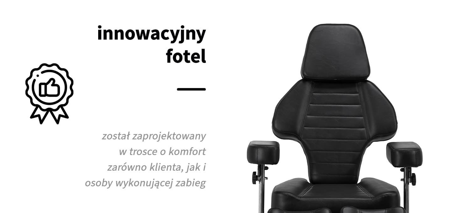 Fotelis Activeshop Tatuiruočių krėslas Pro Ink 601A Hydraulic Juodas aprašymas - Prekės nuotrauka