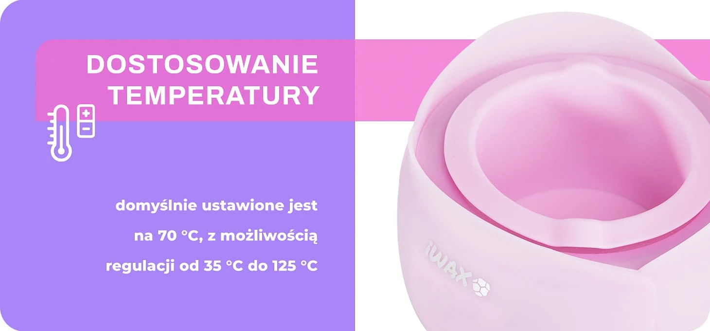 Activeshop Vaško šildytuvas iWax Flower 450ml 40W Rose aprašymas - Prekės nuotrauka
