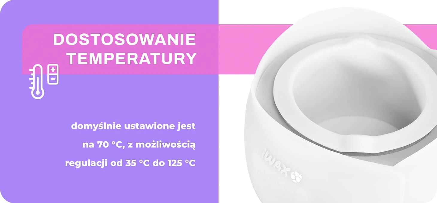 Activeshop Vaško šildytuvas iWax Flower 450ml 40W Baltas aprašymas - Prekės nuotrauka
