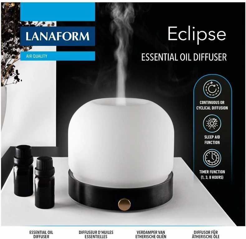 Drėkintuvas Eterinių aliejų garintuvas Lanaform Eclipse